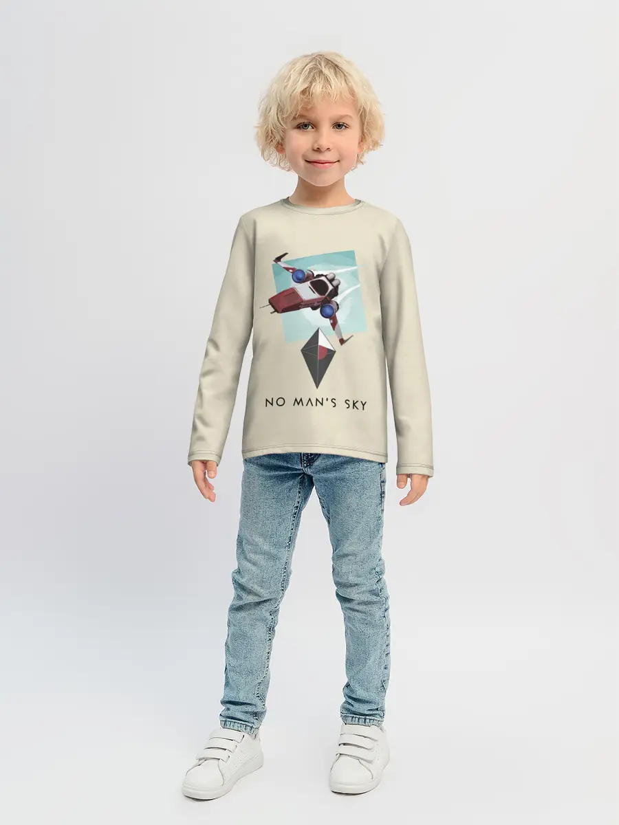 Детский лонгслив / Космический путешественник