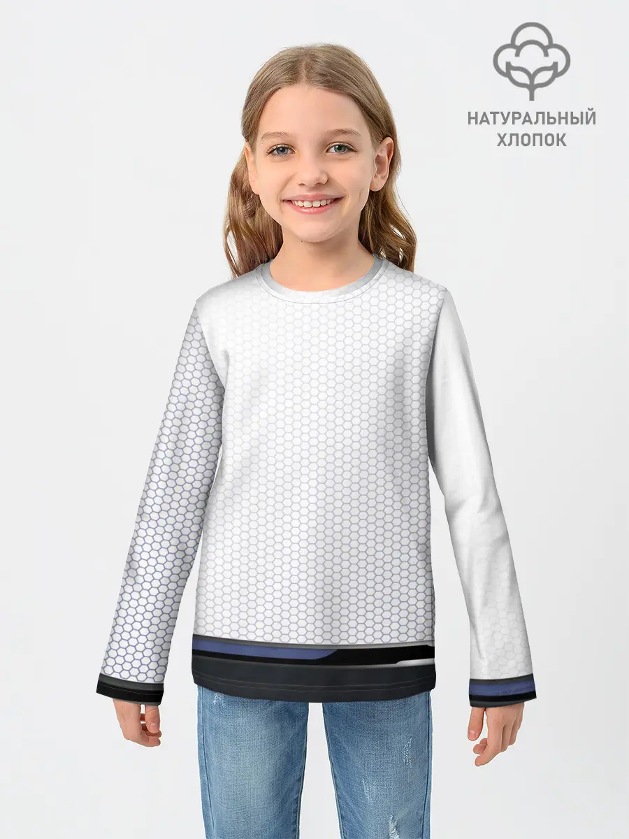 Детский лонгслив / Абстракт