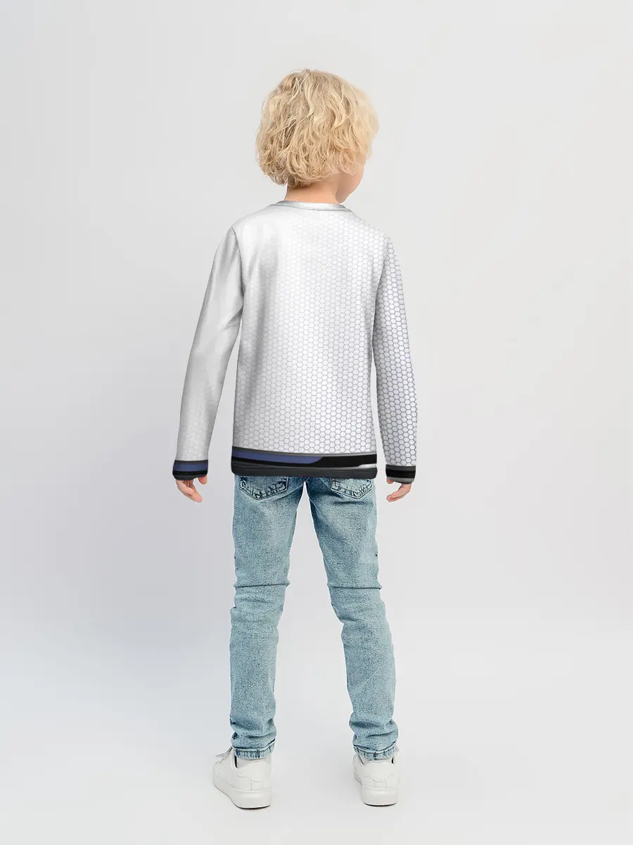 Детский лонгслив / Абстракт