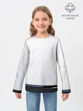Детский лонгслив / Абстракт