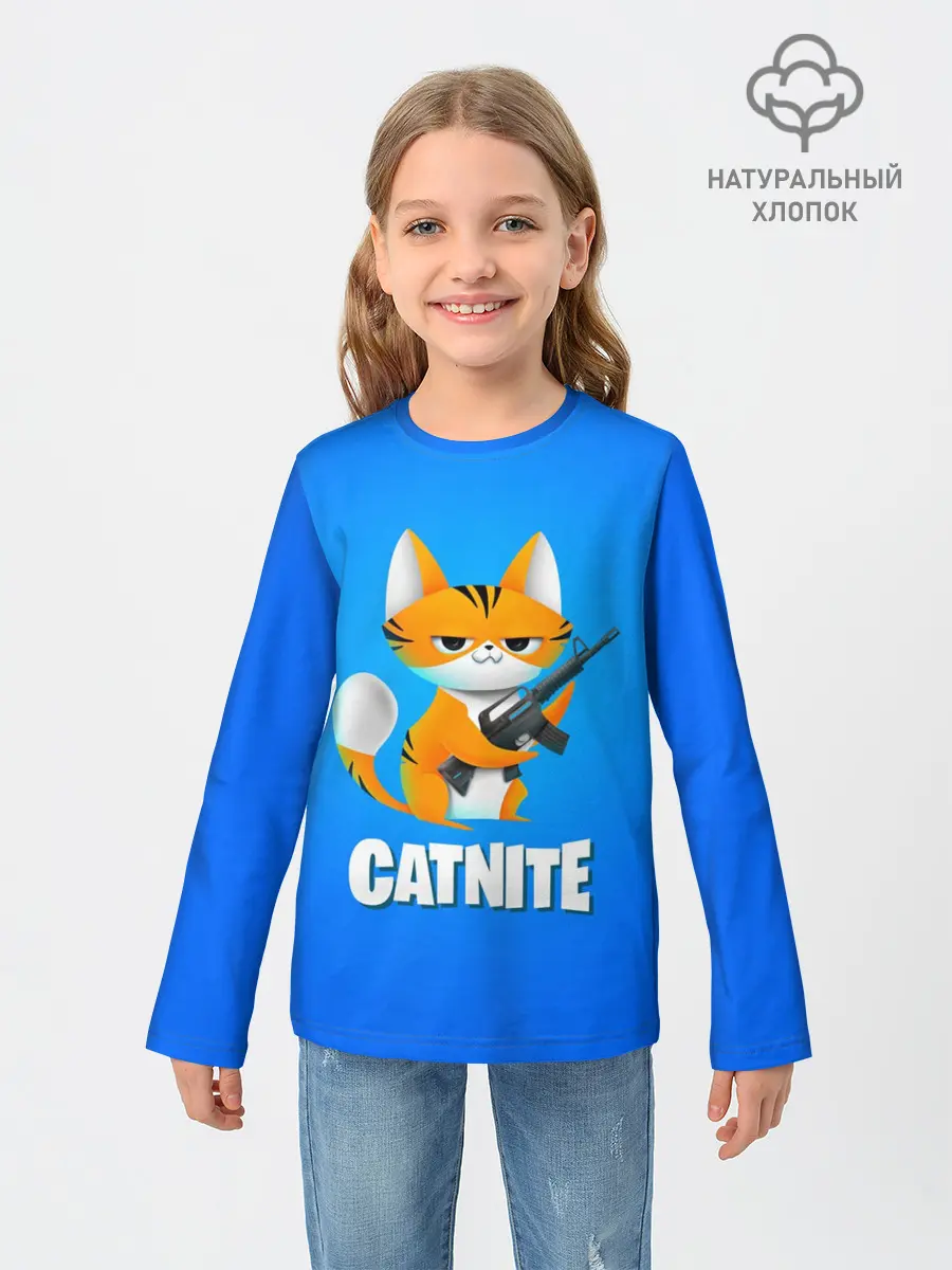 Детский лонгслив / Catnite