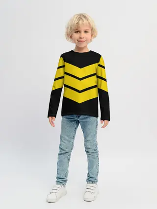 Детский лонгслив / Три полоски