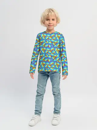 Детский лонгслив / POP IT MIX | ПОП ИТ