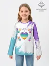 Детский лонгслив / POP IT HEART
