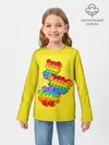 Детский лонгслив / АНТИСТРЕСС ПОП ИТ | POP IT