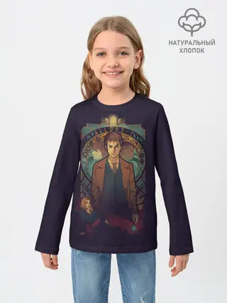 Детский лонгслив / Дэвид Теннат