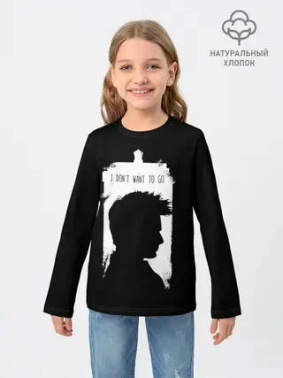 Детский лонгслив / Я не хочу идти
