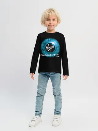 Детский лонгслив / Virgin Galactic / Вирджин Галактик