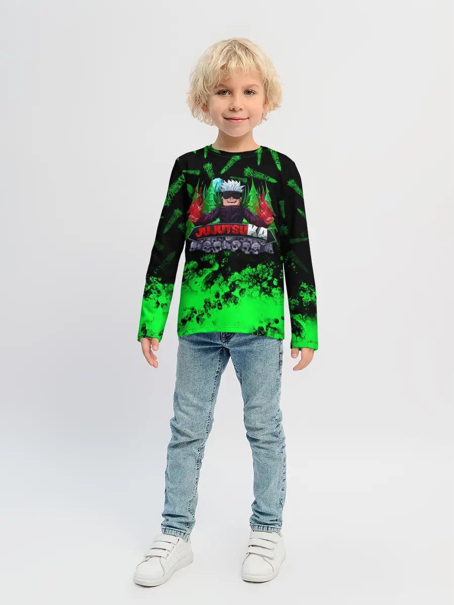 Детский лонгслив / JUJUTSUKA Магическая битва