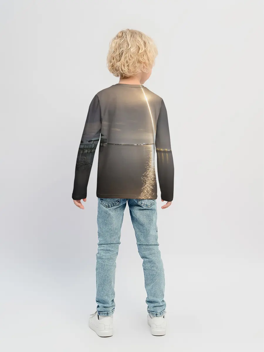 Детский лонгслив / SpaceX Dragon 2