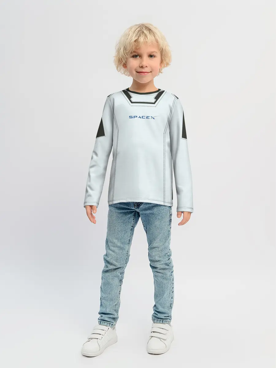 Детский лонгслив / Скафандр SpaсeX