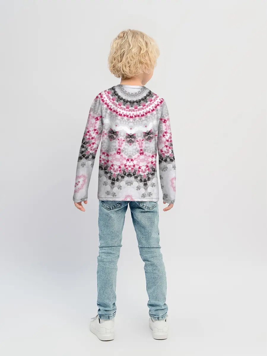 Детский лонгслив / Абстрактный современный фон