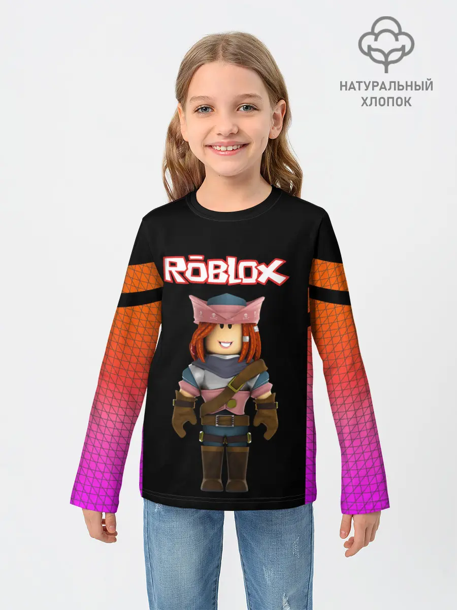 Детский лонгслив / ROBLOX | РОБЛОКС