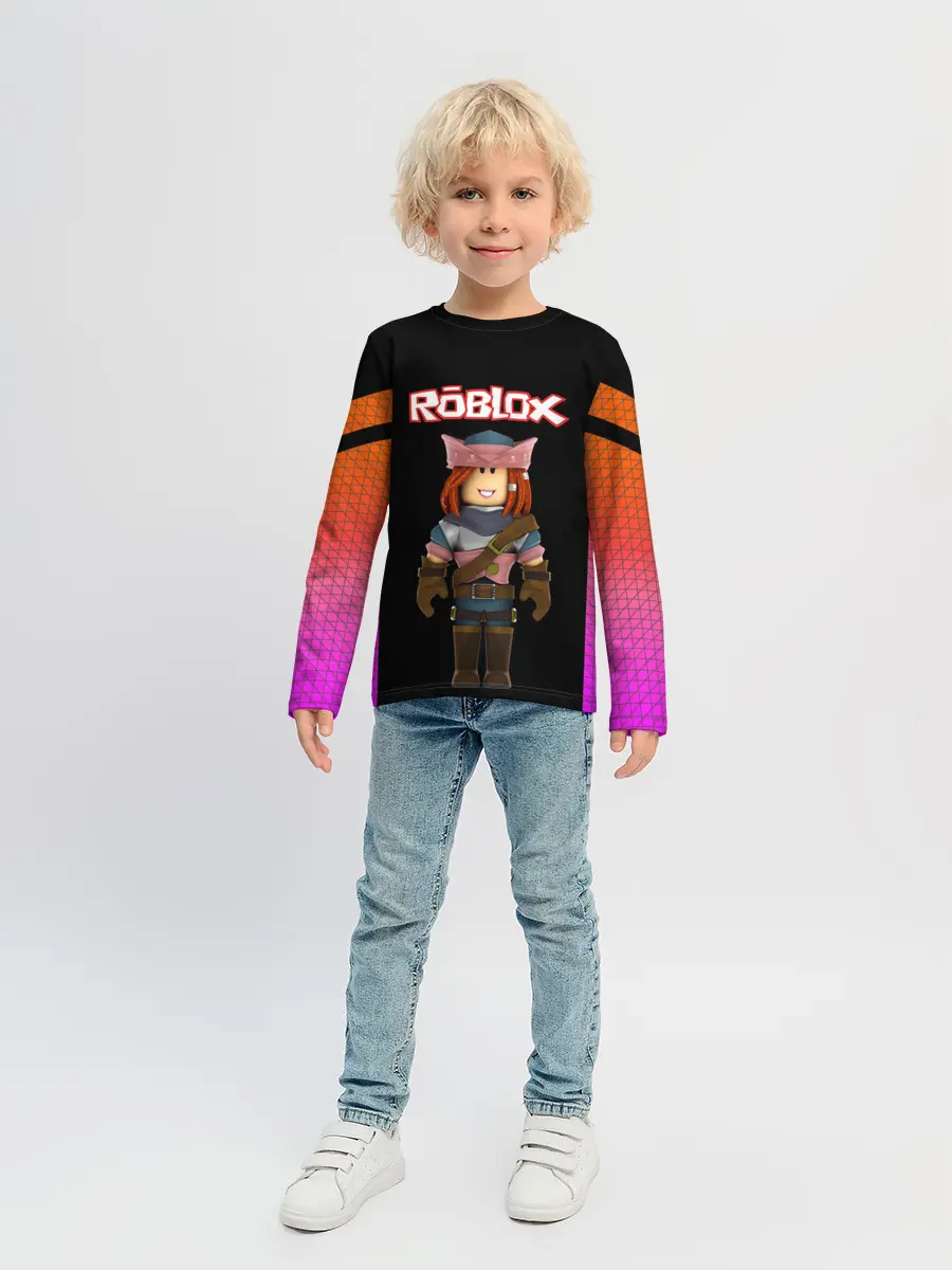 Детский лонгслив / ROBLOX | РОБЛОКС