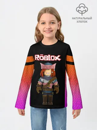 Детский лонгслив / ROBLOX | РОБЛОКС