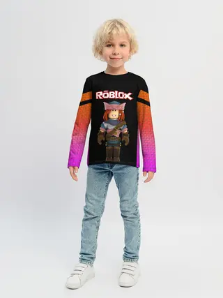 Детский лонгслив / ROBLOX | РОБЛОКС