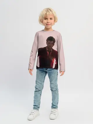 Детский лонгслив / David Tennant