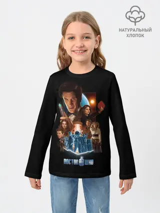 Детский лонгслив / Doctor who team