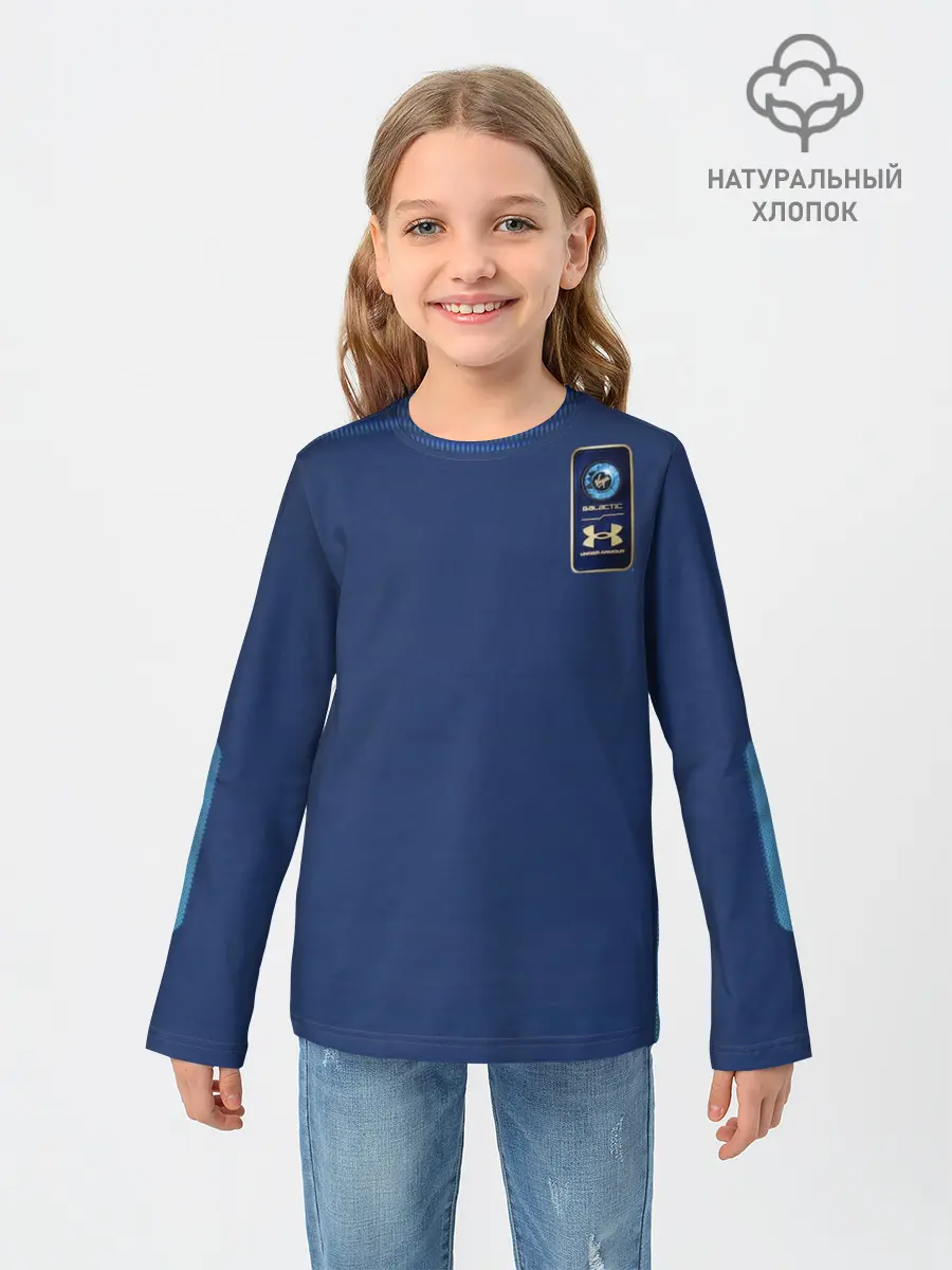 Детский лонгслив / Virgin Galactic, Форма