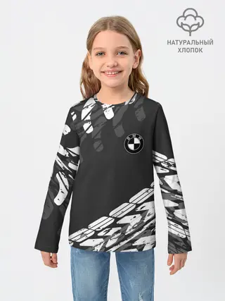 Детский лонгслив / БМВ | BMW TIRE TREAD