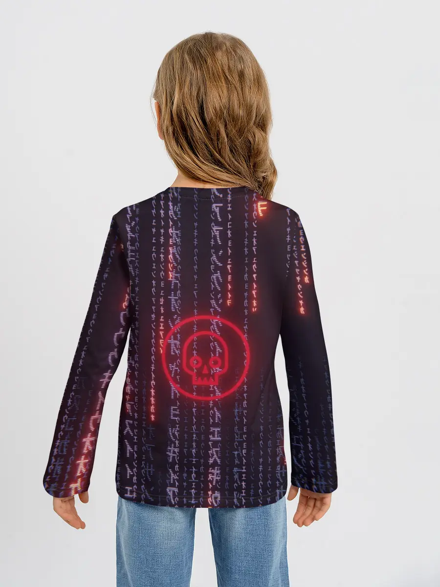 Детский лонгслив / Dead Matrix