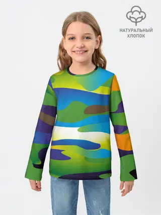 Детский лонгслив / CAMOUFLAGE 2022
