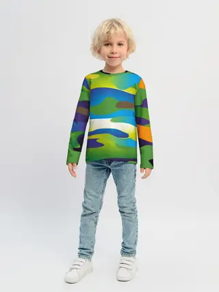 Детский лонгслив / CAMOUFLAGE 2022
