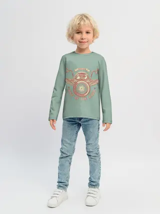 Детский лонгслив / Король дороги