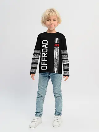 Детский лонгслив / 4x4