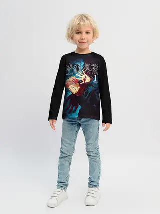 Детский лонгслив / Юдзи Итадори Магическая битва