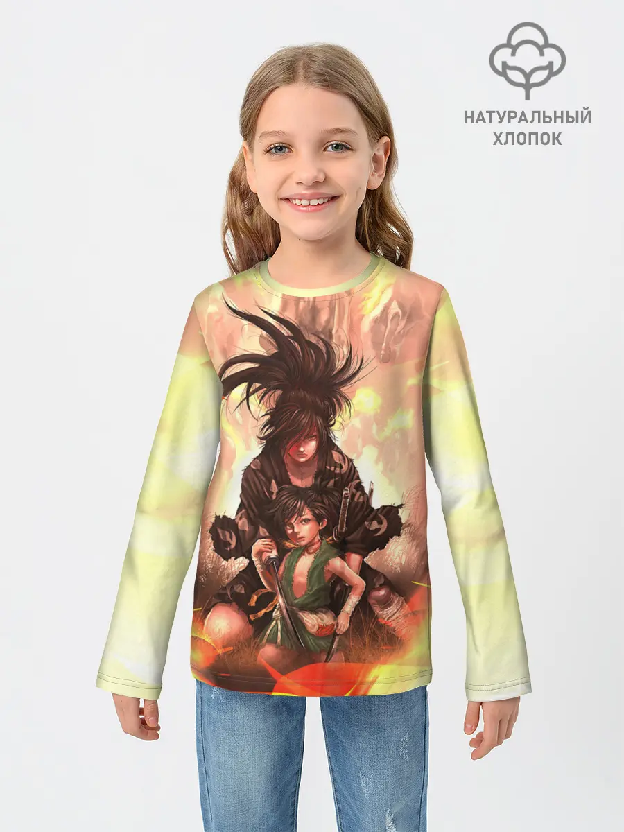 Детский лонгслив / Хяккимару | Такебо | Дороро