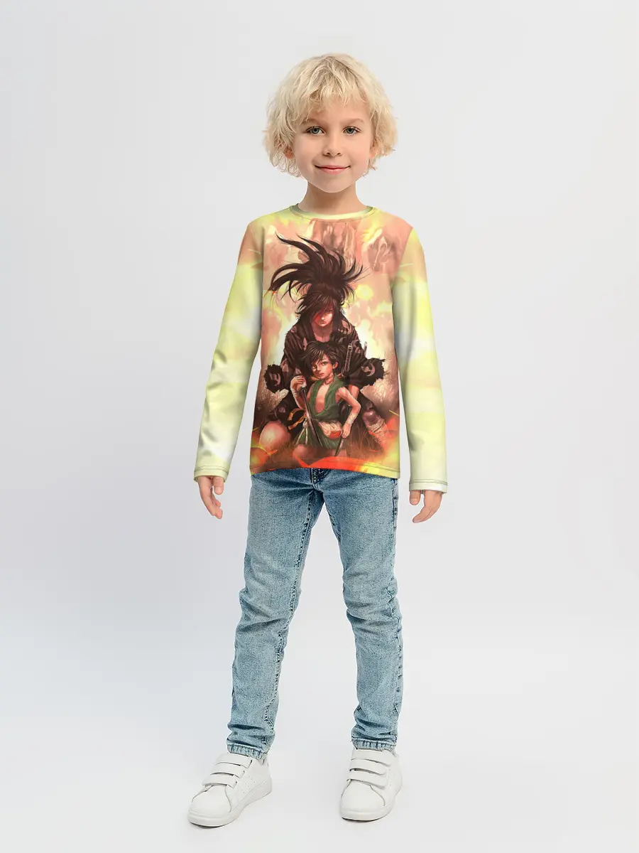 Детский лонгслив / Хяккимару | Такебо | Дороро