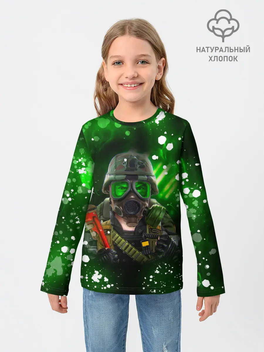 Детский лонгслив / Opposing Force | Адриан Шепард