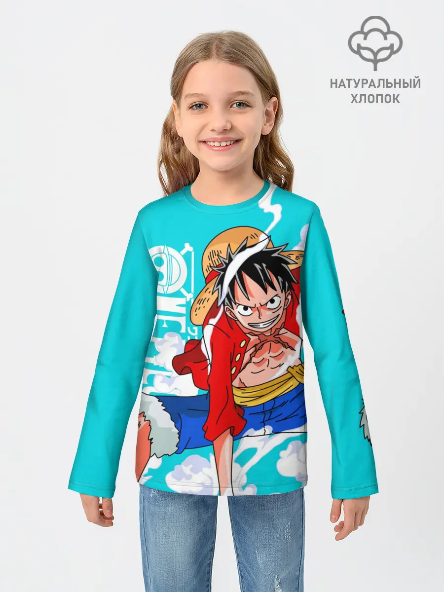 Детский лонгслив / Ван-Пис, Гому Гому но Ми