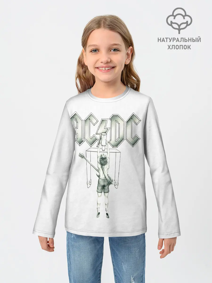 Детский лонгслив / Flick of the Switch AC/DC