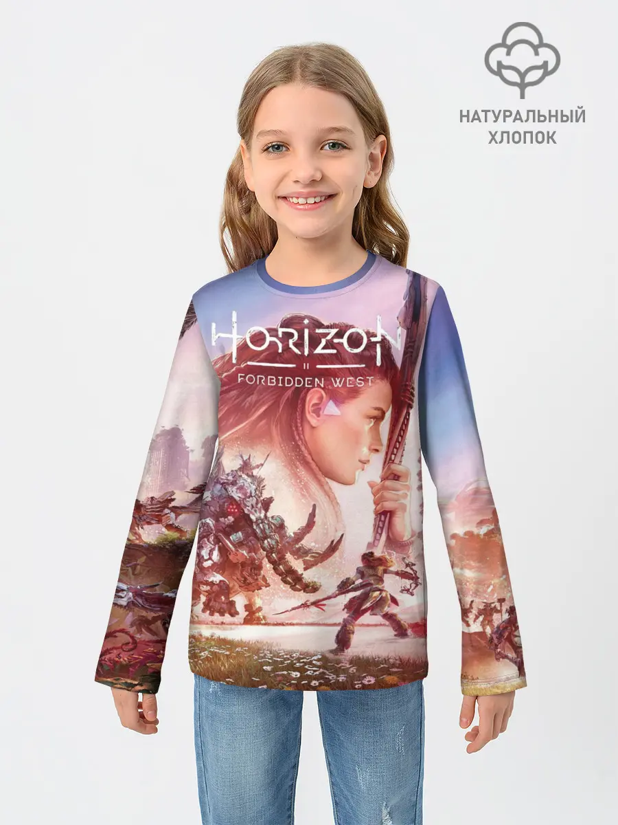 Детский лонгслив / Элой Horizon Forbidden West DE