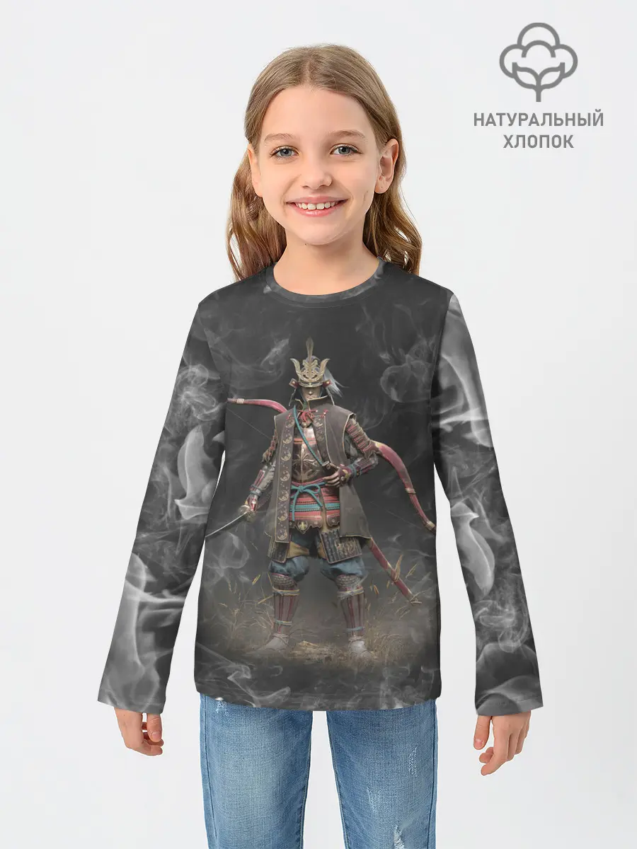 Детский лонгслив / Warrior | Sekiro shadows die twice