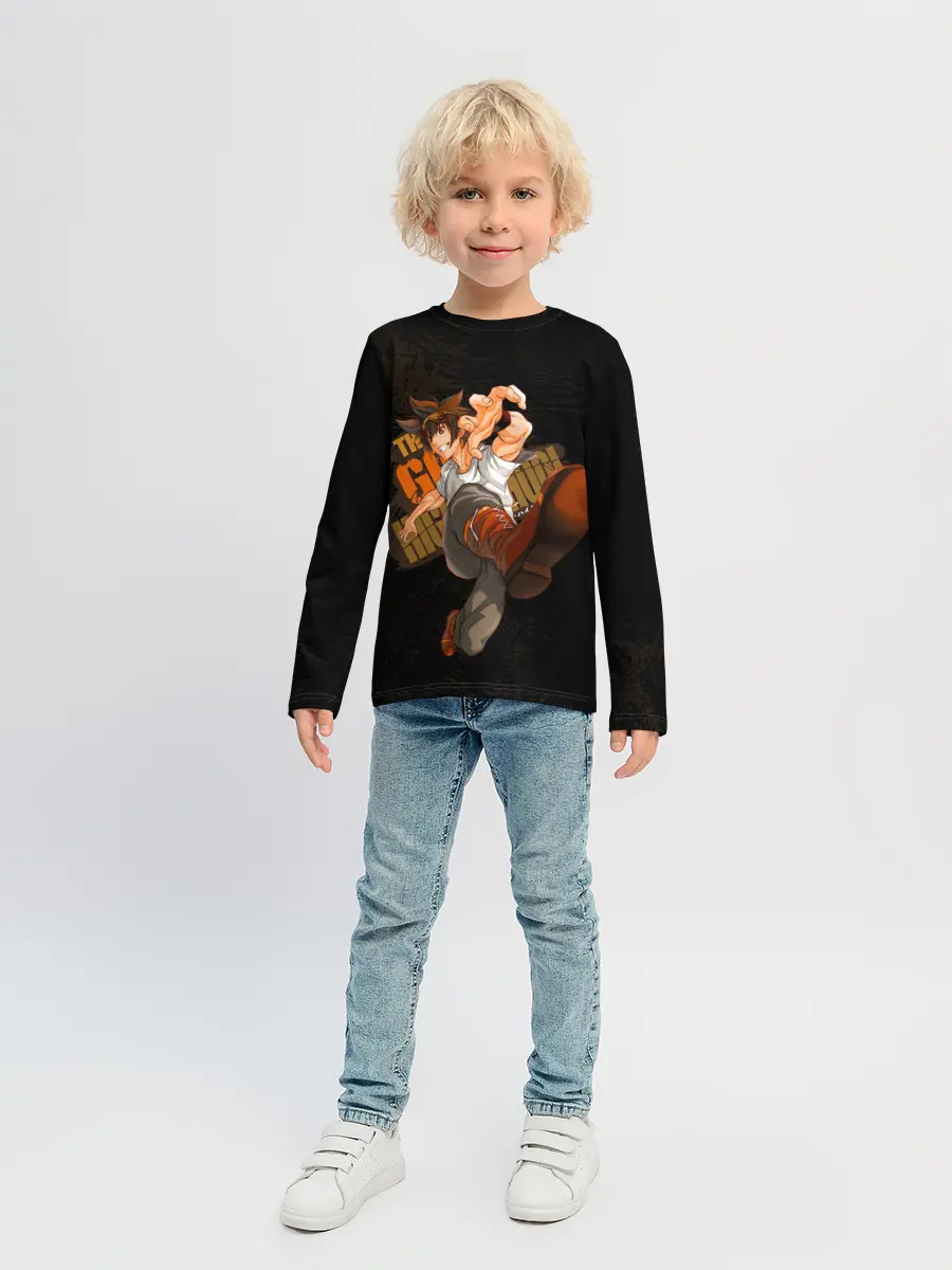 Детский лонгслив / Мори Джин Бог старшей школы