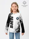 Детский лонгслив / BMW | БМВ РАЗРЕЗАННОЕ ЛОГО