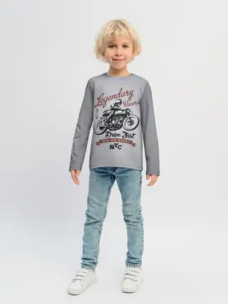 Детский лонгслив / Легендарный гонщик