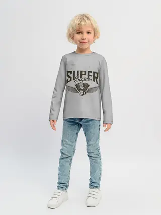 Детский лонгслив / Супер движок