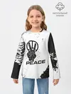 Детский лонгслив / Peace | Мир