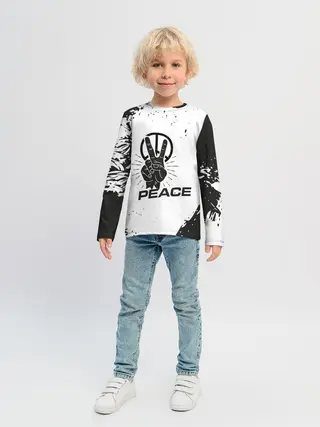 Детский лонгслив / Peace | Мир
