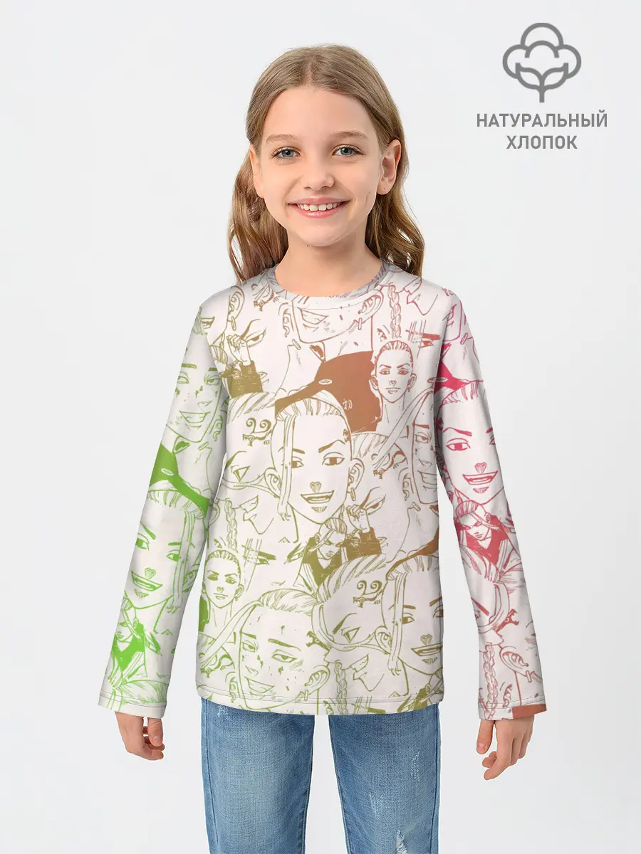 Детский лонгслив / ДОРАКЕН Токийские Мстители