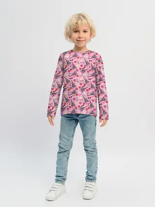 Детский лонгслив / Париж