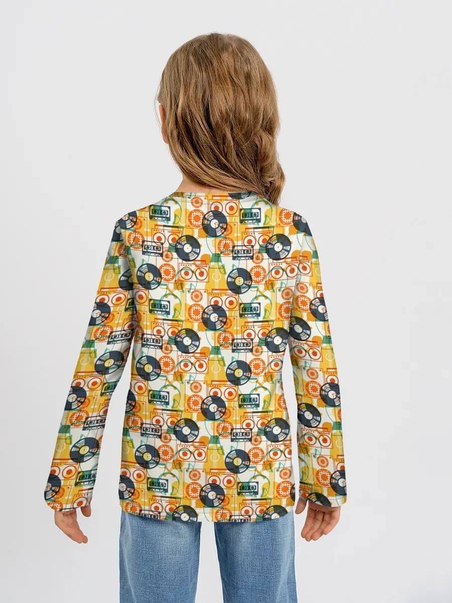 Детский лонгслив / Музыка