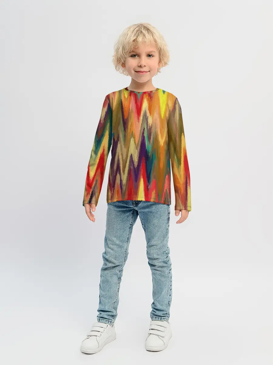 Детский лонгслив / Секрет иката