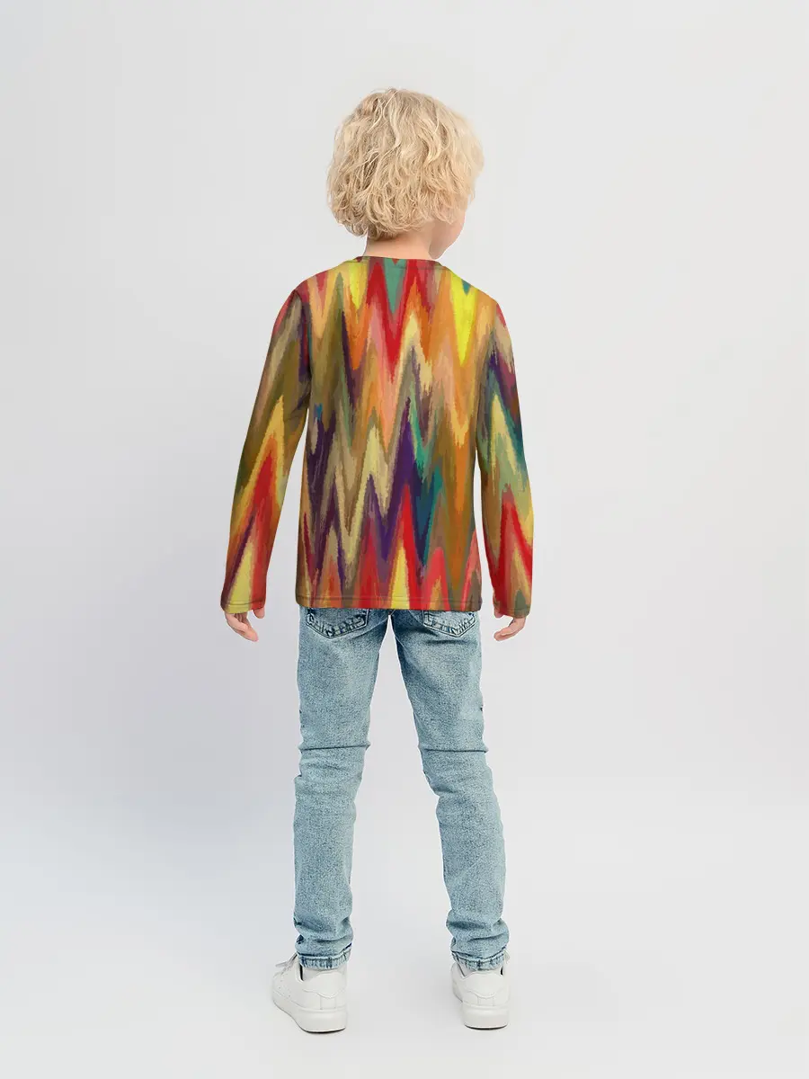 Детский лонгслив / Секрет иката