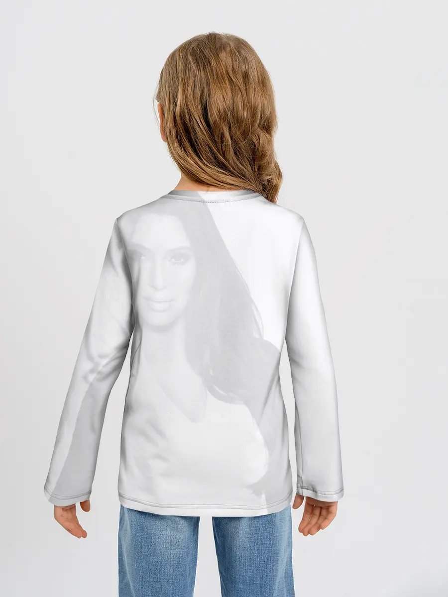 Детский лонгслив / Ким Кардашьян