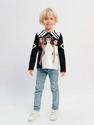 Детский лонгслив / Сестры Кардашьян